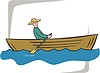 Vector clipart: boat