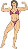 Vector clipart: bodybuilder