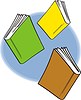 Vector clipart: books