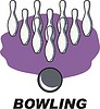 Vector clipart: bowling