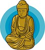 Vector clipart: Buddha