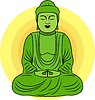Vector clipart: Buddha