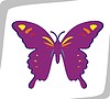 Vector clipart: butterfly