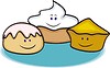 Vector clipart: cakes