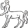 Vector clipart: centaur