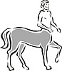 Vector clipart: centaur