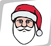 Santa Claus`s head