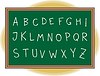 Vector clipart: classroom board