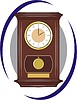 Vector clipart: clock