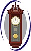 Vector clipart: clock