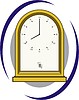 Vector clipart: clock