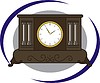 Vector clipart: clock
