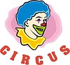 Vector clipart: clown