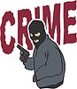 Vector clipart: criminal