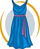 Vector clipart: sun-dress