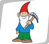 Vector clipart: dwarf