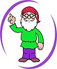 Vector clipart: dwarf