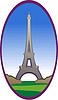 Vector clipart: Effel Tower in Paris