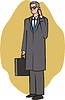 Vector clipart: employee