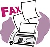 Vector clipart: fax