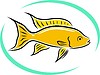 Vector clipart: aquarium fish