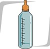 Vector clipart: feeding bottle