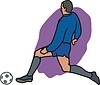 Vector clipart: soccer