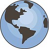 Earth globe