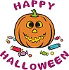 Vector clipart: Happy Halloween!