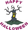 Vector clipart: Happy Halloween!