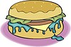 Векторный клипарт: гамбургер