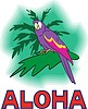 Vector clipart: Aloha