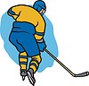 Vector clipart: ice hockey