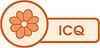 Векторный клипарт: ICQ