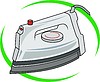 Vector clipart: electric iron