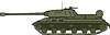 Vector clipart: tank IS 3