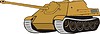 Vector clipart: tank Jagdpanther