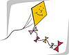 Vector clipart: kite