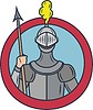 Vector clipart: knight