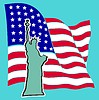 Векторный клипарт: Статуя Свободы (Нью-Йорк)