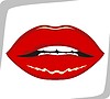 Vector clipart: lips