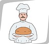 Vector clipart: cook