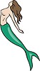 Vector clipart: mermaid