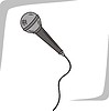 Vector clipart: microphone