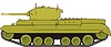 Векторный клипарт: танк MK-III Valentine