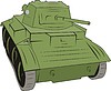 Vector clipart: tank MK-VII