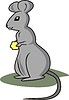 Vector clipart: mouse cartoon