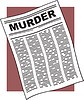 Vector clipart: murder