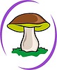 Vector clipart: mushroom