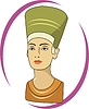 Vector clipart: Nefertiti